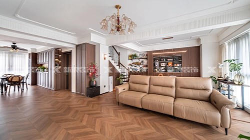 漢唐翰林府145m²復式，法式中古超會裝|長沙全屋整裝