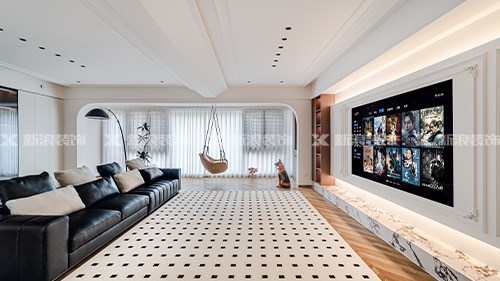 205m²輕法家 神仙配色設(shè)計(jì)，鄰居追著問|長沙全屋整裝